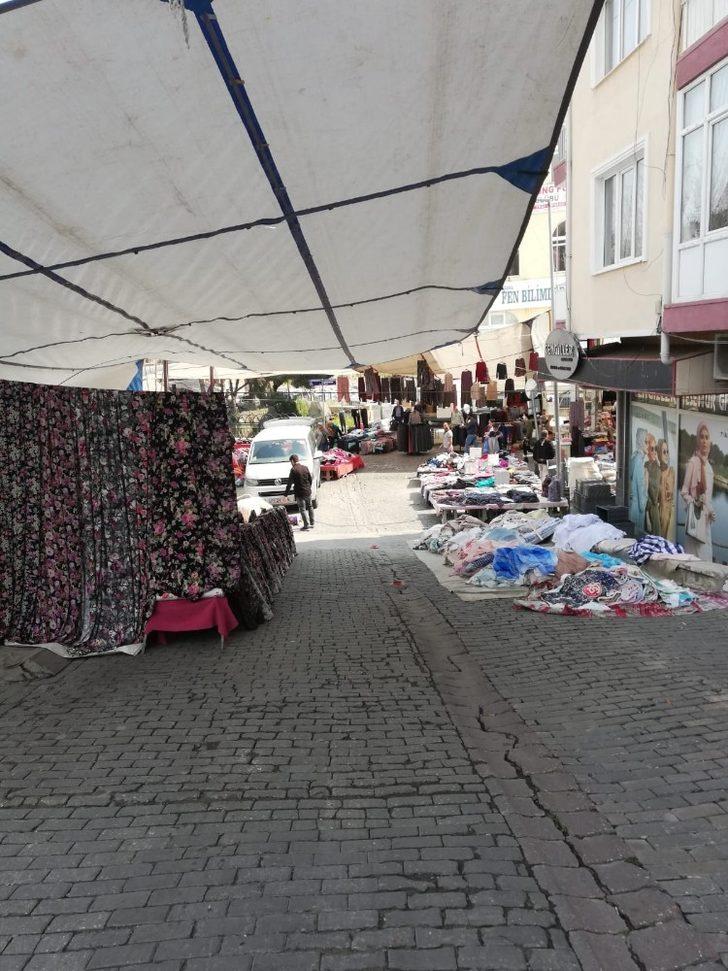 Pazarda Korona sessizliği G1