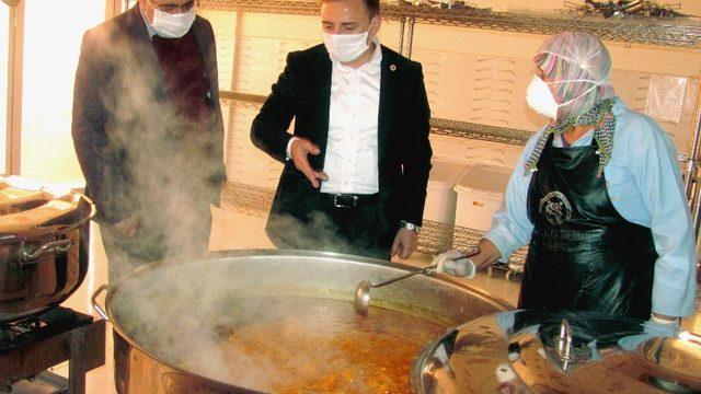 Kaymakam Mutlu’dan aşevinde hijyen incelemesi