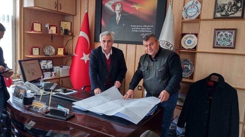 Dumlupınar halı saha projesinde imzalar atıldı