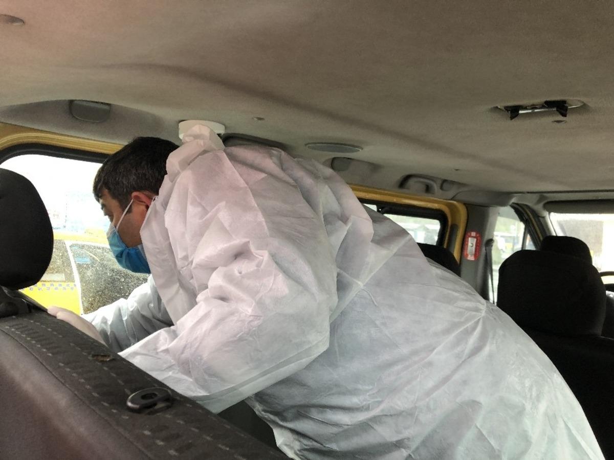 İstanbul&rsquo;un en b&uuml;y&uuml;k dezenfekte istasyonu Harem&rsquo;e kuruldu