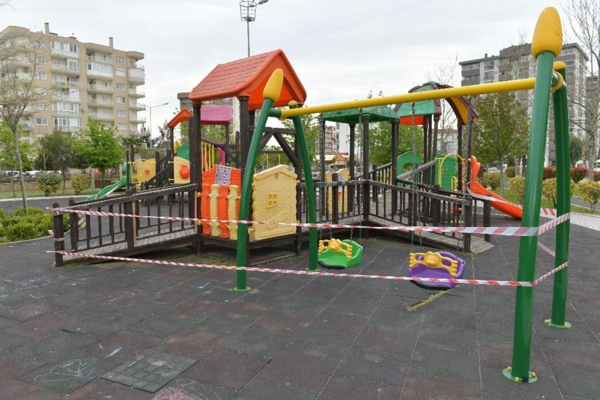 &Ccedil;iğli&rsquo;de &ccedil;ocuk parkları ge&ccedil;ici olarak kapatıldı