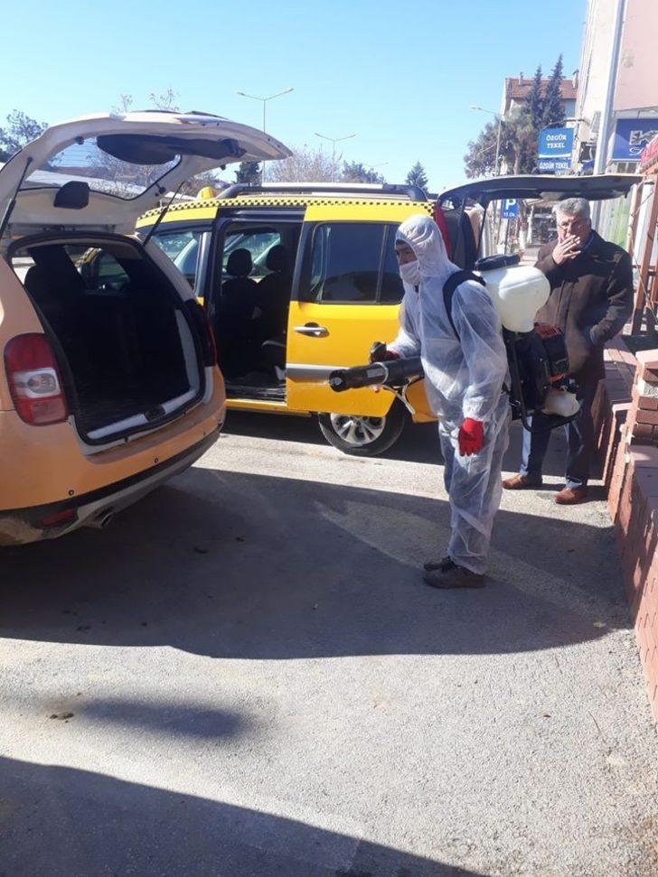 Eşme’de dezenfekte işlemleri sürüyor G5