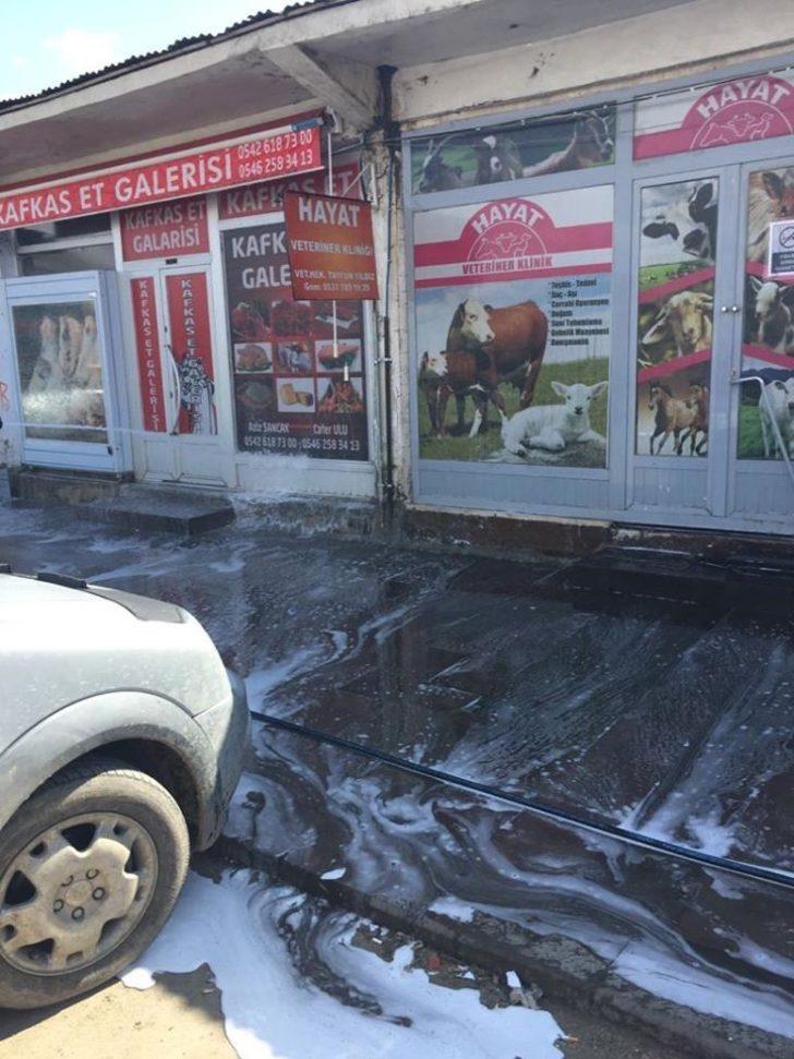 Akyaka Belediyesi dezenfekte çalışmalarını sürdürüyor G5