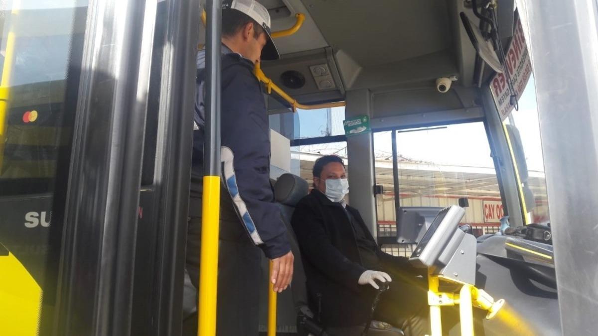 Toplu taşımada ayakta yolcu alımı engelleniyor