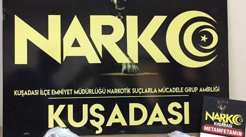 Kuşadası&rsquo;nda uyuşturucu operasyonu; 4 g&ouml;zaltı