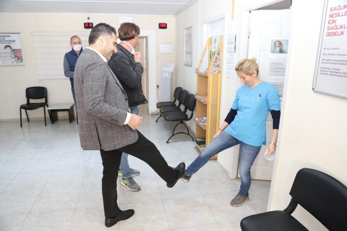 Başkan Kayalar&rsquo;dan ayak selamı