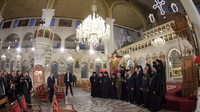 Rusya lideri Putin Ocak ayında Şam'a yaptığı ziyaretle Beşar Esad'a desteğini bir kez daha ifade etmişti