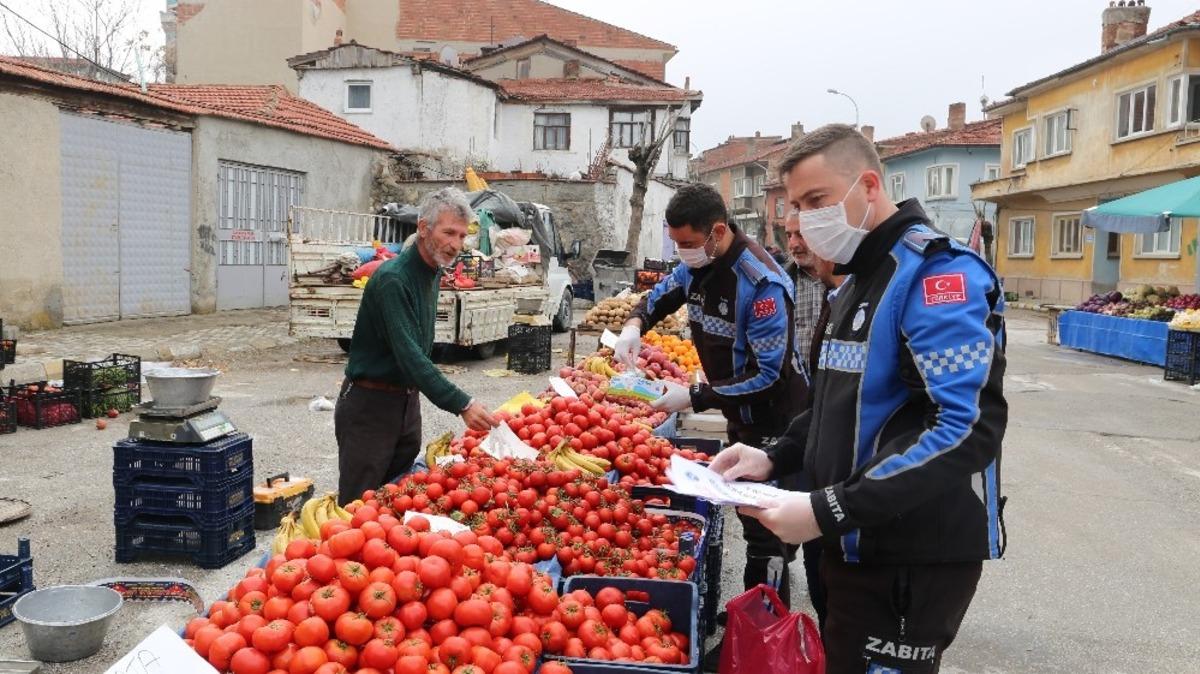Zabıta ekiplerinin Korona mesaisi