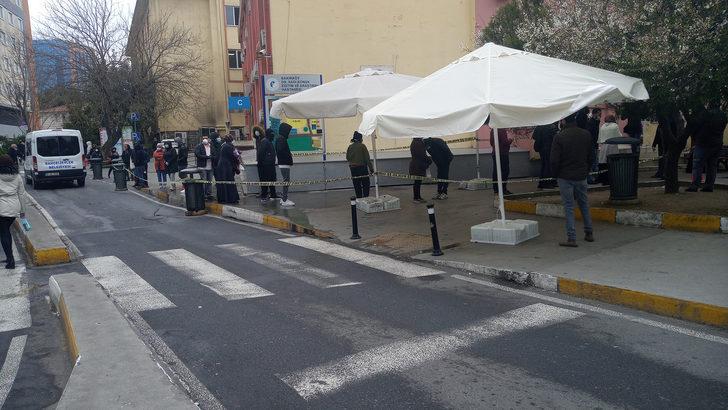 Bakırköy'de koronavirüs testi kuyruğu bugün daha da uzadı G1