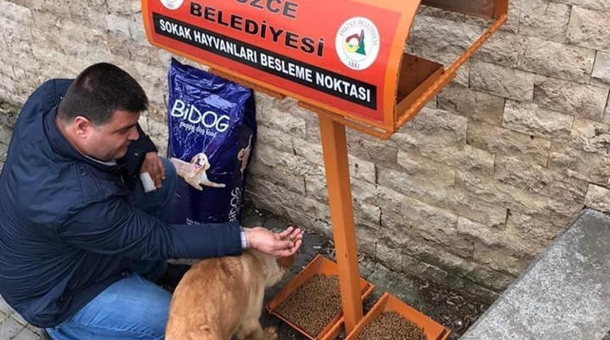 Hayvanların yemlikleri dezenfekte edildi yem bırakıldı