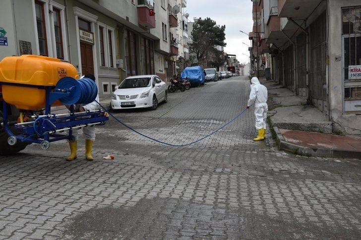 Taşköprü Belediyesi, dezenfekte çalışmalarını sürdürüyor G4