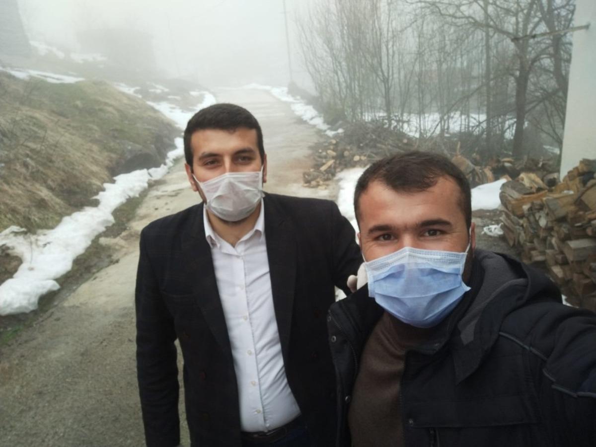 Cami imamından evinden &ccedil;ıkamayan yaşlılara destek hizmeti