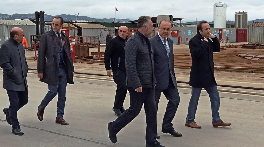 Vali Erol&rsquo;dan tersanelere denetim