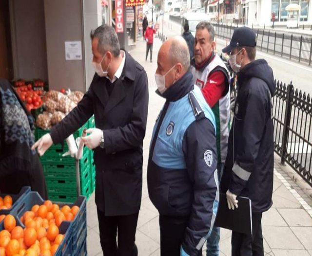 Market ve manavlara paketli satış denetimi