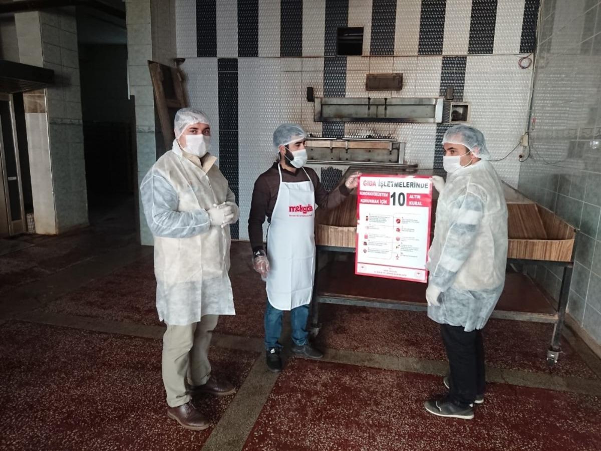 Ağrı&rsquo;da fırınlarda koronavir&uuml;s denetimleri ger&ccedil;ekleştirildi