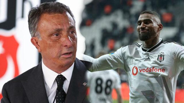Beşiktaş Başkanı Ahmet Nur Çebi, Boateng'e sinirlendi!