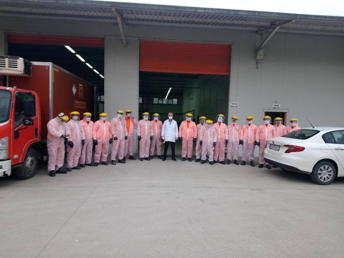 Tıbbi atıklar bluetoothlu tartılarla toplanıyor