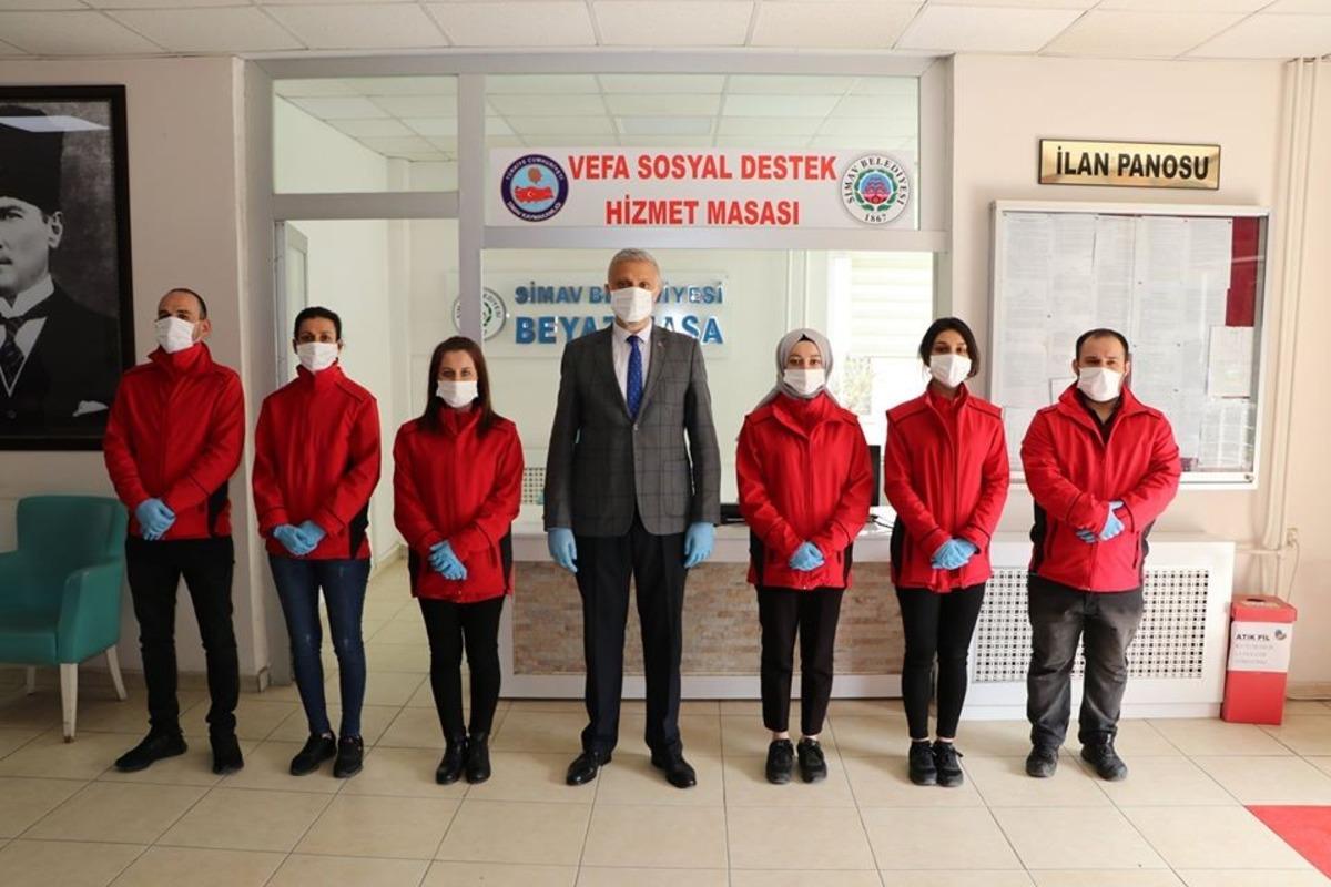 Simav&rsquo;da &rsquo;Alo Vefa Sosyal Destek&rsquo; hattı