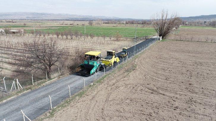 Bağpınar Mahallesi’ne asfalt hayırlı olsun G1