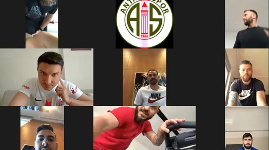 Antalyaspor'dan e-antrenman