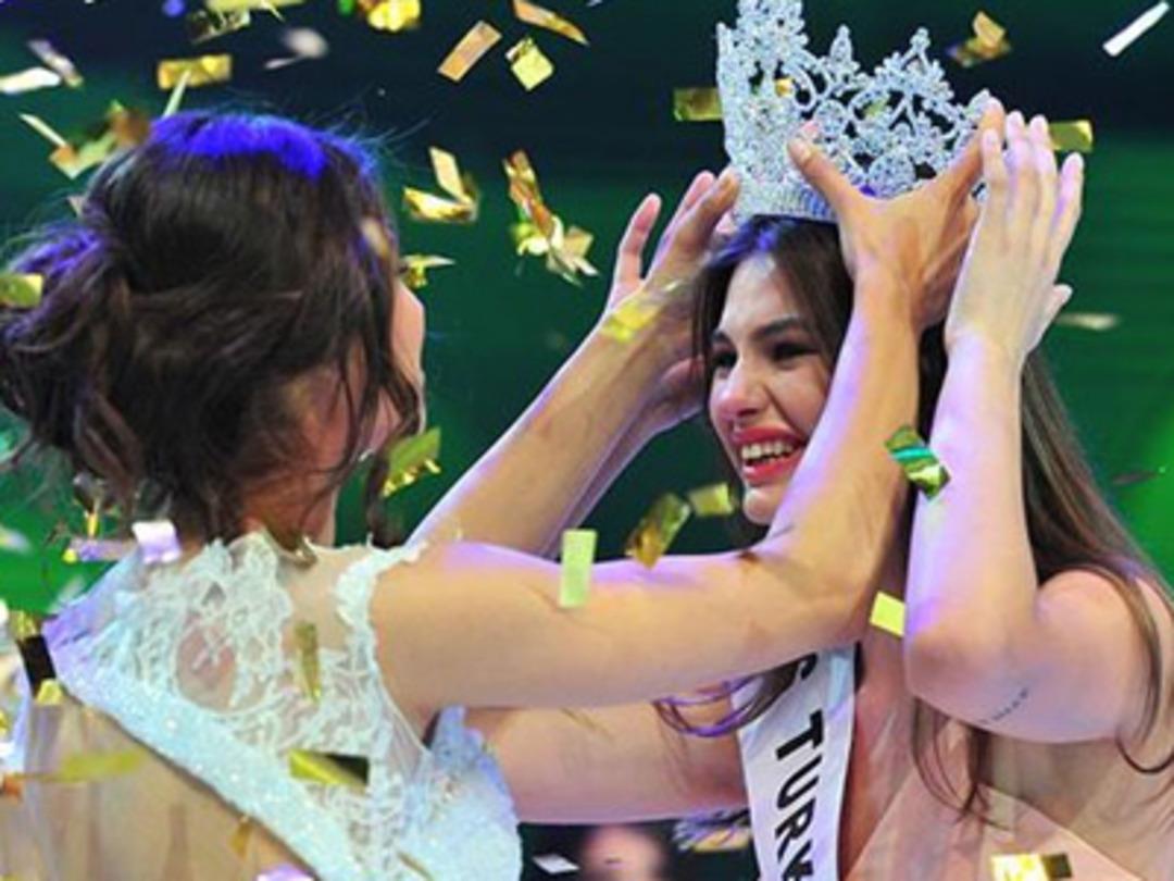 Ecem &Ccedil;ırpan T&uuml;rkiye'nin en g&uuml;zel kızı se&ccedil;ildi