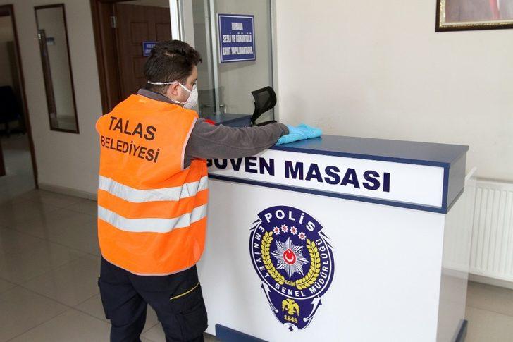 Talas’ta her noktada temizlik, hijyen ve dezenfeksiyon G3