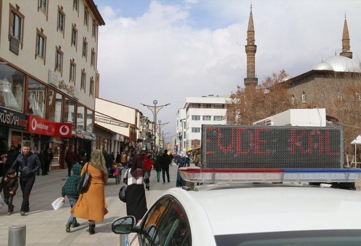 Ağrı İl Emniyet Müdürlüğünden korona virüse yönelik bilgilendirme çalışmaları G1