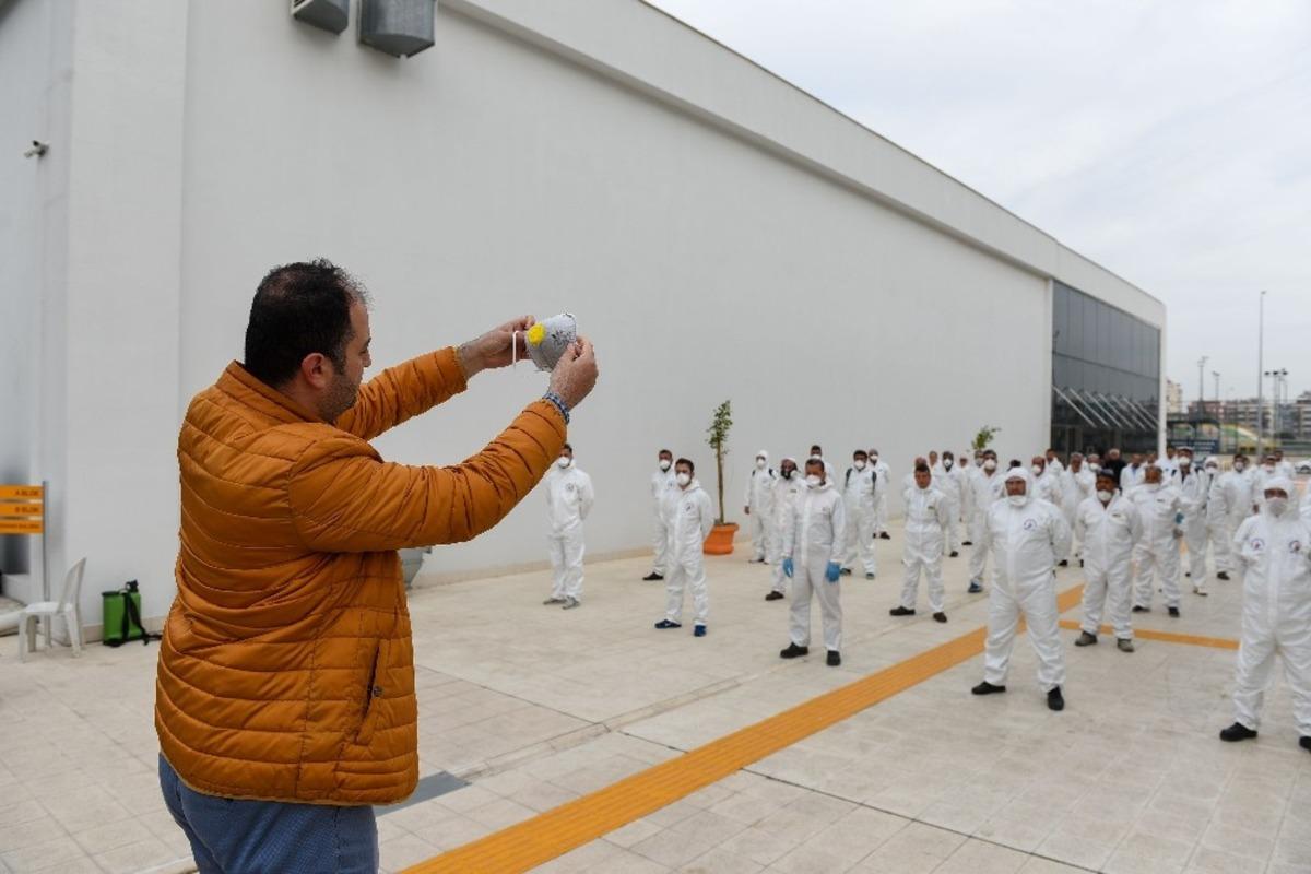 Muratpaşa Korona timine g&uuml;nl&uuml;k eğitim