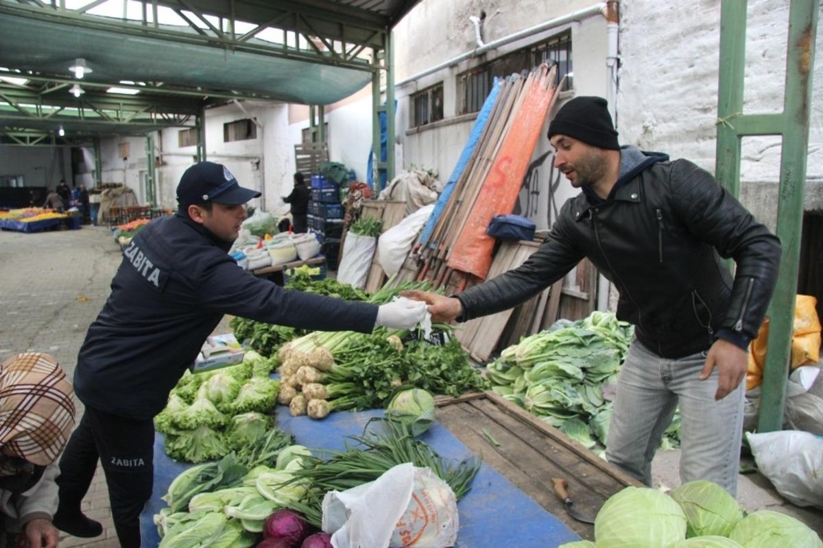 Semt pazarlarına vir&uuml;s kısıtlaması