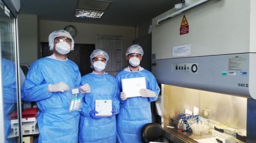 Ege&rsquo;ye korona vir&uuml;s&uuml; ile m&uuml;cadele kapsamında bin tanı kiti