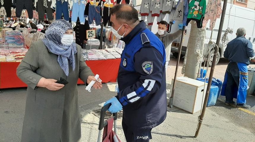 Ergene Belediyesi vir&uuml;sten korumaya devam ediyor