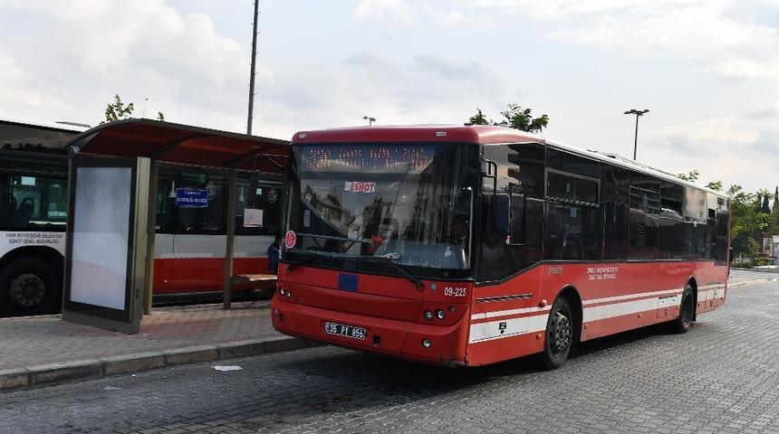 İzmir&rsquo;de otob&uuml;s sayısı azaltılmıyor