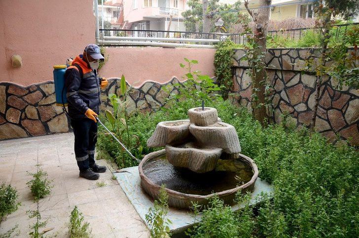 Kuşadası’nda dezenfekte çalışmaları sürüyor G4
