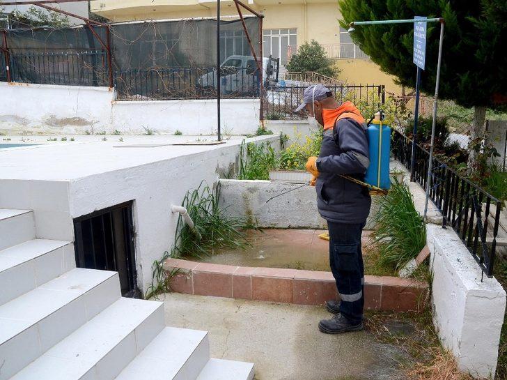 Kuşadası’nda dezenfekte çalışmaları sürüyor G5