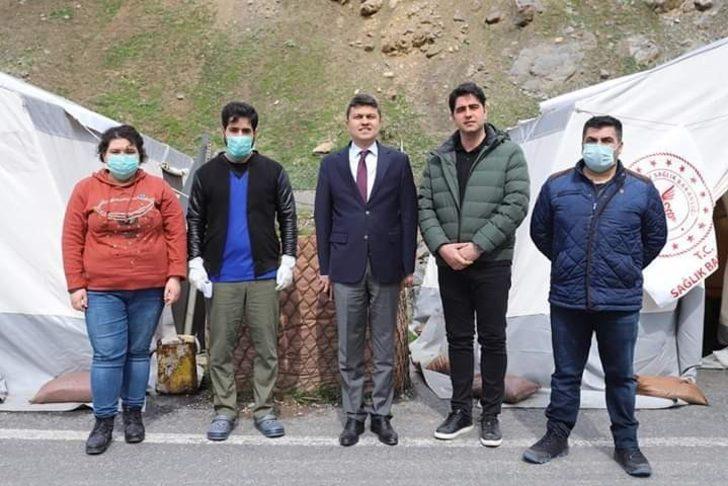 Kaymakam Öztürk, sağlık taramasını yerinde inceledi G2