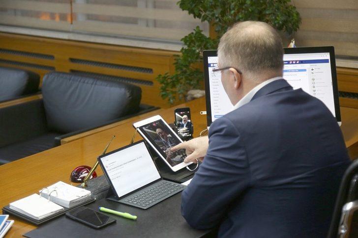 Başkan Bilgin, vatandaşlarla görüntülü görüştü G3