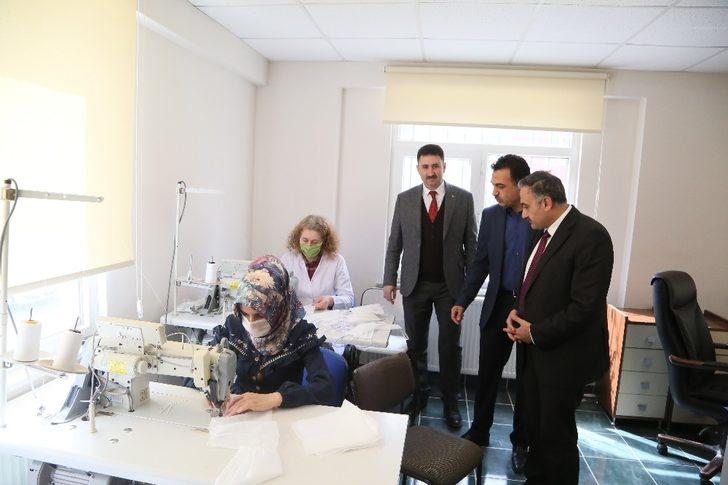 Develi Belediyesi’nden ekiplere maske desteği G1