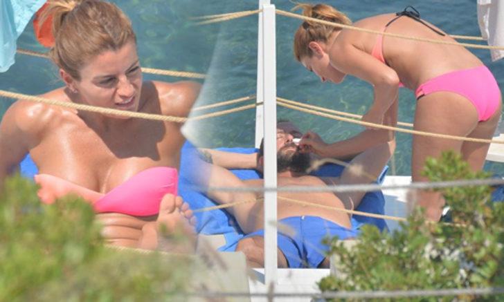 Ece Vahapoğlu sevgilisiyle tatilde G1