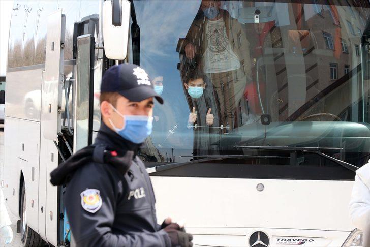 GÜNCELLEME - Yurt dışından gelen 168 kişi Bolu'da yurda yerleştirildi G2