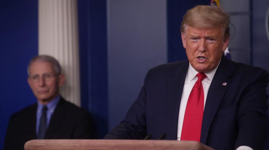 Trump'tan 'koronavirüs' açıklaması! Vaka sayılarının Çin'i geçmesiyle ilgili ilk yorum