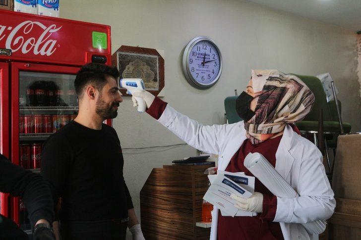 Çukurca’da korona virüsüne karşı sağlık taraması G3