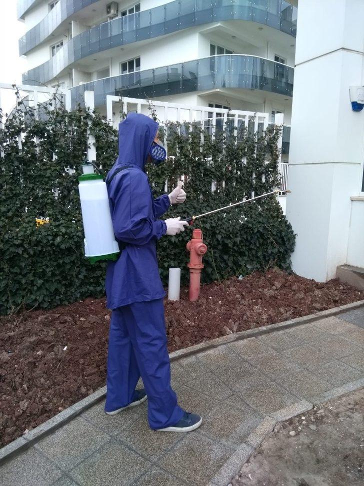 ESSYÖNDER ekibi düzenli dezenfekte çalışmalarını sürdürüyor G2