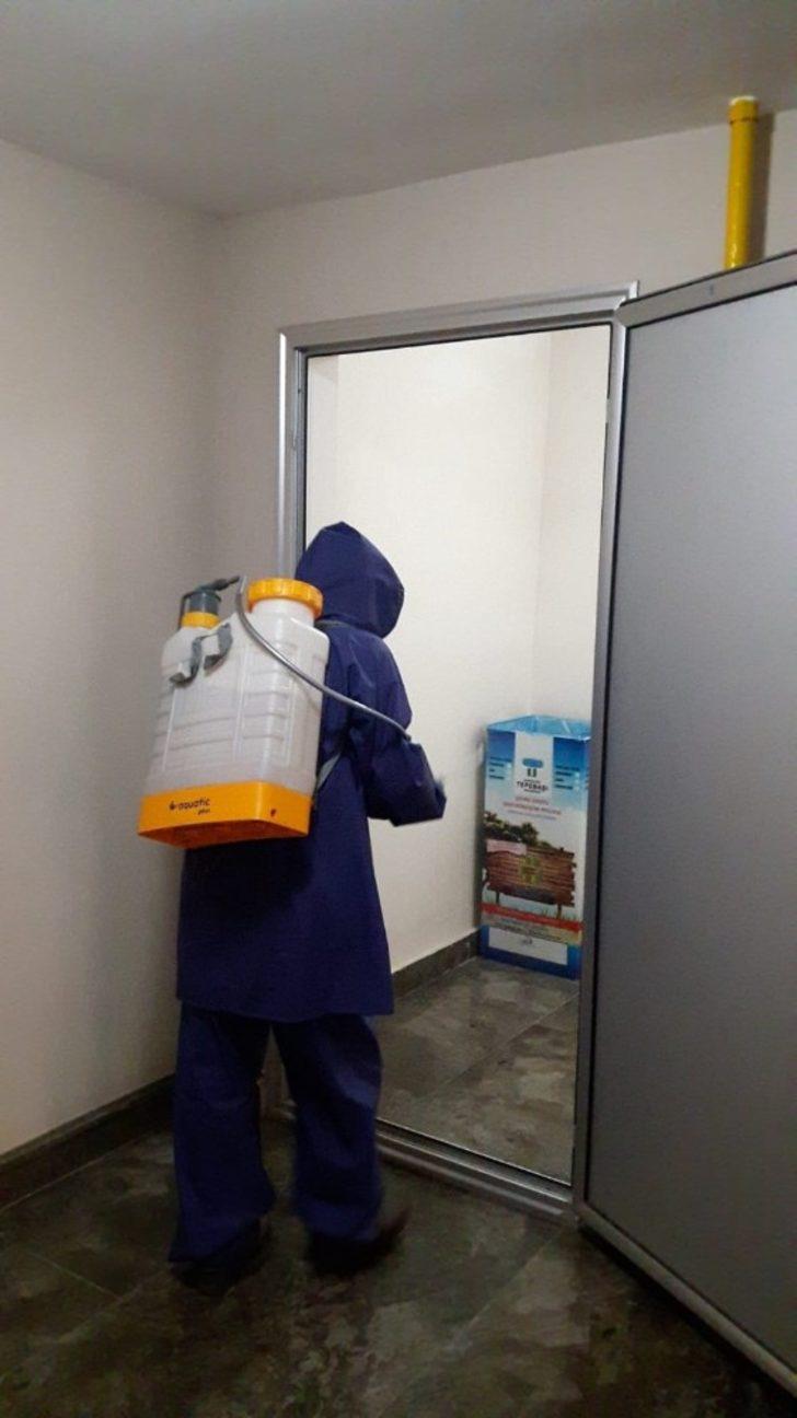 ESSYÖNDER ekibi düzenli dezenfekte çalışmalarını sürdürüyor G4