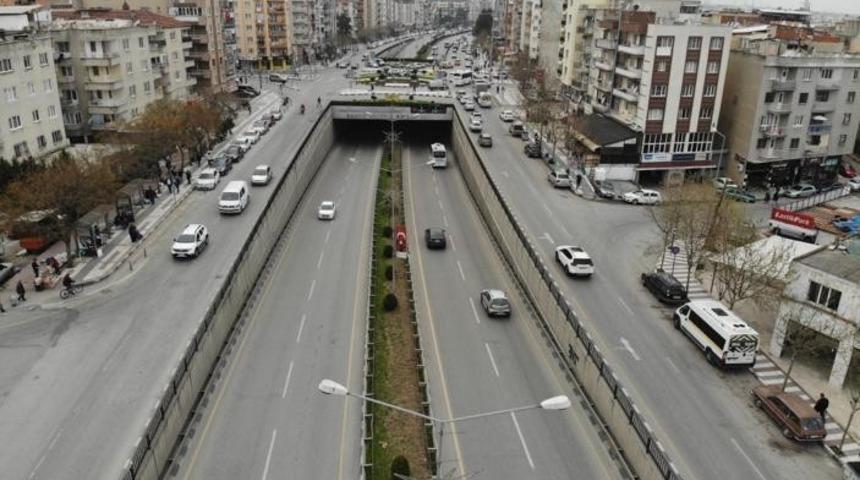 Mimar Sinan Bulvarı’nda otomatik sulamaya geçildi