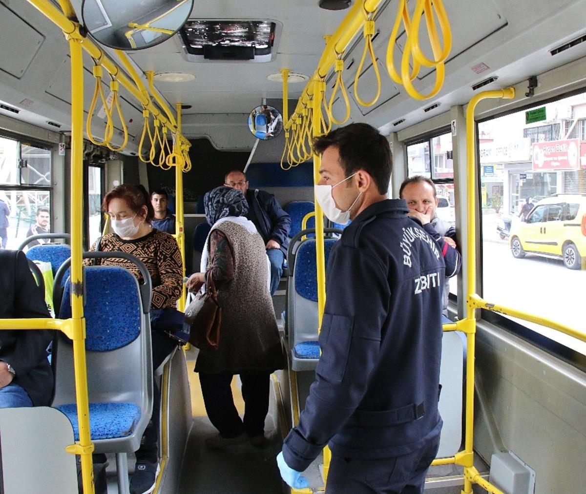 Toplu taşıma ara&ccedil;larında sosyal mesafe denetimi