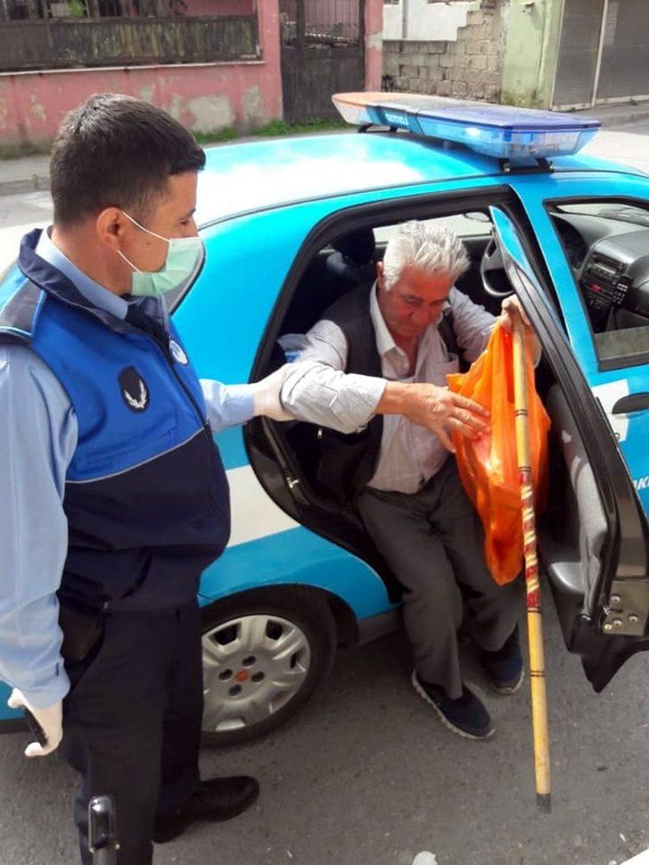 Akdeniz zabıtası yaşlıların hizmetinde G4