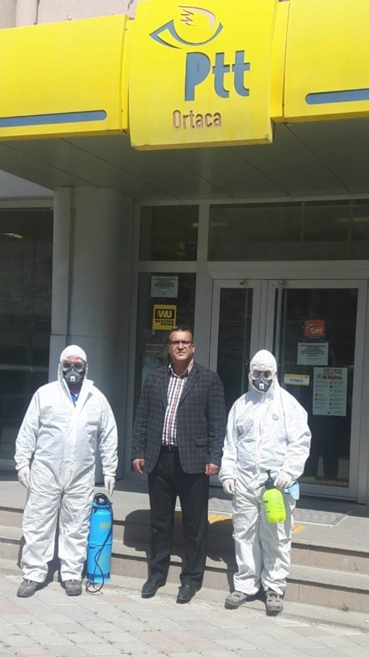 Ortaca PTT 65 yaş üstü emeklilerin maaşını evlerine götürüyor G4
