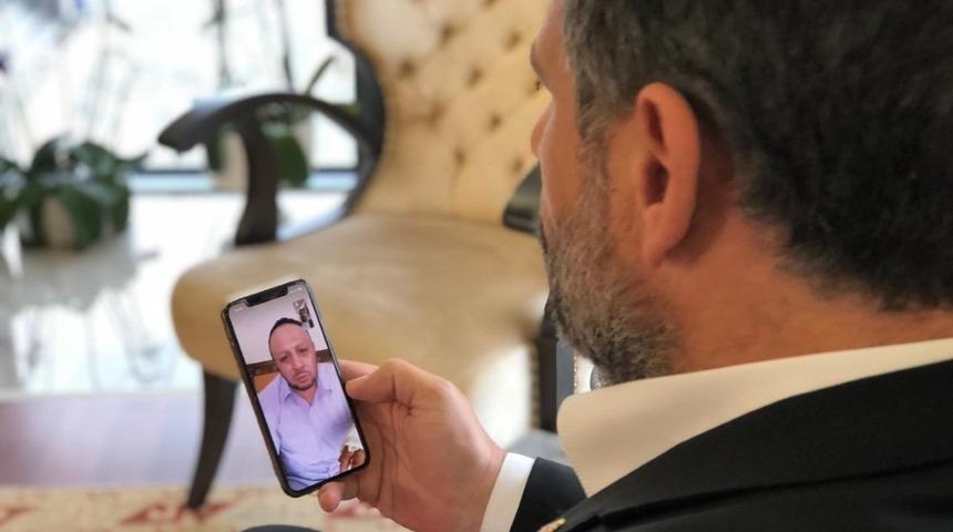 İş kazasında yaralanan vatandaşın yardımına Başkan Kocaman koştu