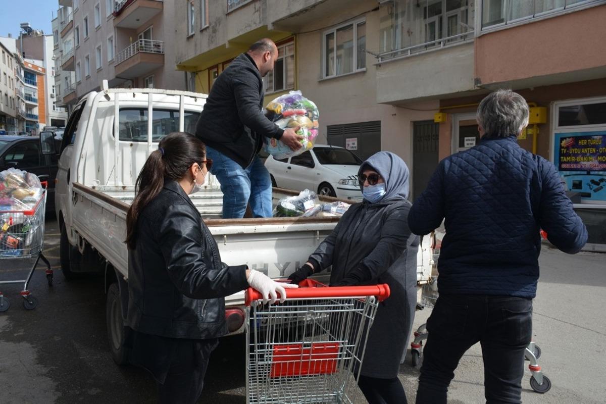 Sinop&rsquo;ta 30 aileye yaşam destek kolisi