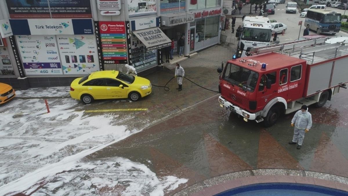 Hendek&rsquo;te korona vir&uuml;se karşı topyek&uuml;n m&uuml;cadele